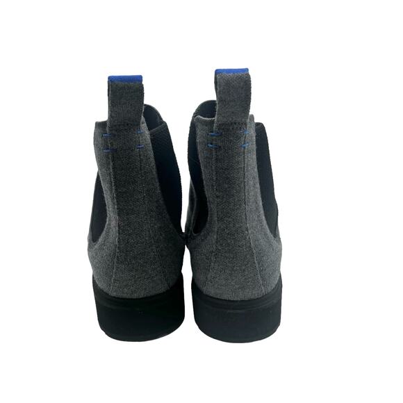 Rothy’s Merino Chelsea Boots in Charcoal Men’s Size 11.5 - Picture 6 of 10